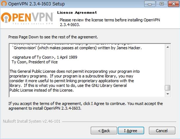 Setup of an OpenVPN Client (Windows)